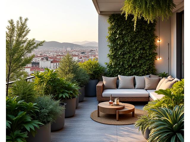 Aménagement balcon terrasse Lyon