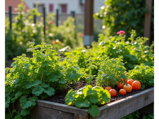 Jardin permaculture potager urbain Lyon